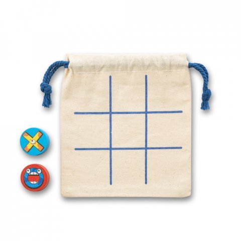 CROSSES. Класическа игра от 10 парчета Tic Tac Toe - Лек естествен