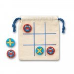 CROSSES. Класическа игра от 10 парчета Tic Tac Toe - Лек естествен