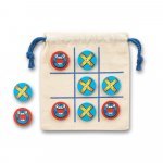 CROSSES. Класическа игра от 10 парчета Tic Tac Toe - Лек естествен