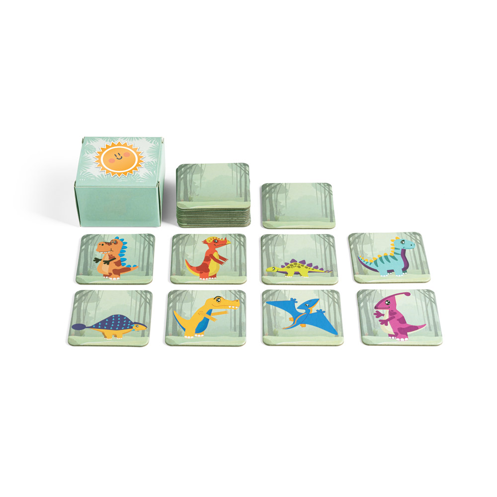 TRICERATOPS. Gioco di memoria con 20 pezzi