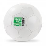 BRYCE. Pallone da calcio in PVC - Bianco