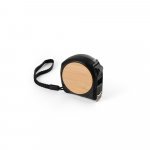 ODENSE V. 5 metre tapemeasure made from recycled ABS (100% rABS) and bamboo - Black