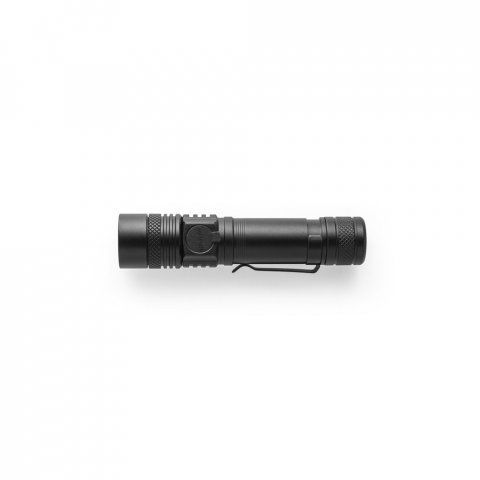 UNGAR. 5 W rechargeable recycled aluminium (100% rAL) torch - Black
