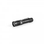 UNGAR. 5 W rechargeable recycled aluminium (100% rAL) torch - Black