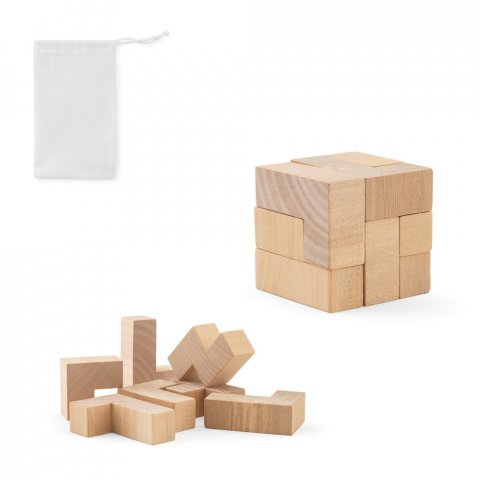 OMBER. Puzzle de madeira com 7 pe&ccedil;as