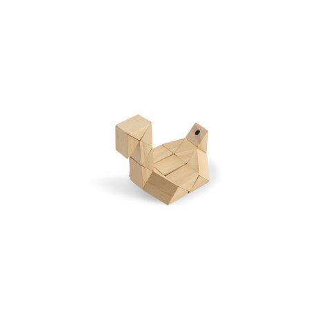 THINKO. Houten puzzel met 24 stukjes - Naturel