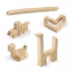 THINKO. Houten puzzel met 24 stukjes