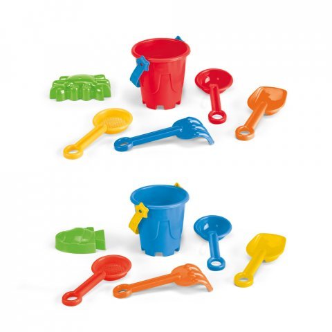 VALLARTA. PP плажна кофа с 5 аксесоара