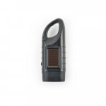 SOLARKY. Torcia compatta  0.5 W ABS con 3 LED bianchi da 90 lumen - Nero