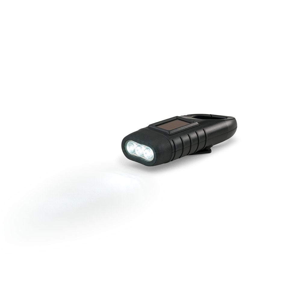 SOLARKY. Torcia compatta 0'5 W ABS con 3 LED bianchi da 90 lumen