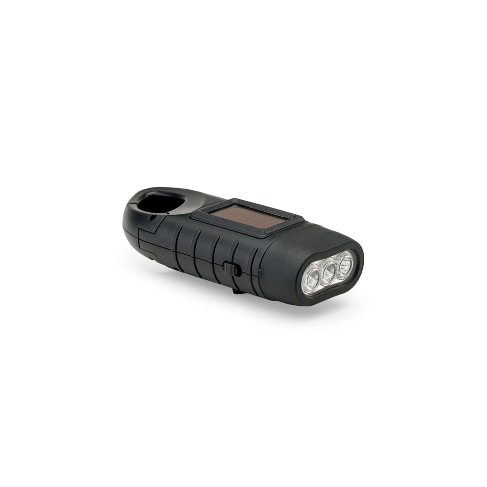 SOLARKY. Torcia compatta 0'5 W ABS con 3 LED bianchi da 90 lumen
