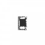 PEEBLES. Card multifuncțional din oțel inoxidabil cu 20 funcții - Negru