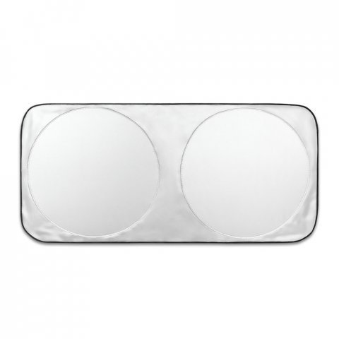 CLYDE. Parasolar din poliester 210D pentru mașină - Gri