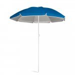 PARANA. Parasol inclinable 210T avec doublure argent&eacute;e - Bleu