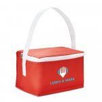 JEDDAH. Kylv&auml;ska 3 L i 600D polyester - R&ouml;d