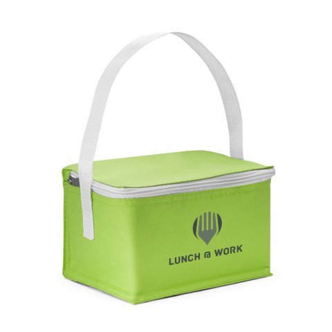 JEDDAH. Kylv&auml;ska 3 L i 600D polyester - Ljusgr&ouml;n