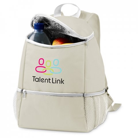 JAIPUR. kylv&auml;ska som ryggs&auml;ck 10L i 600D polyester - Ljusgr&aring;