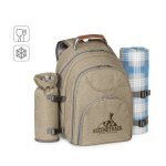 VILLA. Thermischer Picknick-Rucksack aus 600D, hochdichtem, recyceltem Polyester