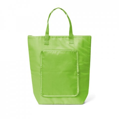 MAYFAIR. Hopf&auml;llbar kylv&auml;ska i 210D polyester 15 L - Ljusgr&ouml;n