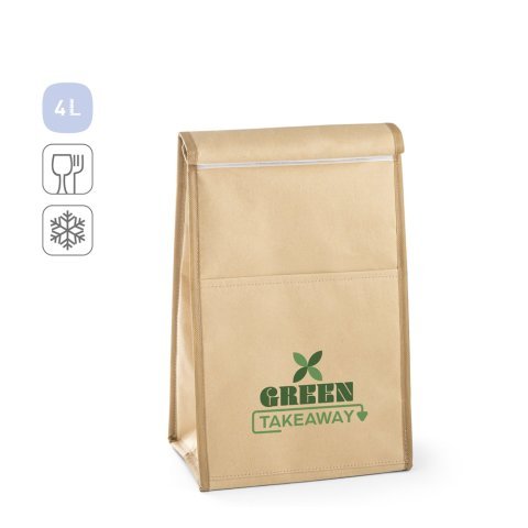 YORK. Borsa termica in carta 4 L con isolamento termico