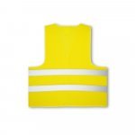 YELLOWSTONE. Жилетка с висока видимост от 100% полиестер - жълт