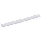 RAFAEL. Fluorescent slap band - Satin silver