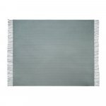 SMOOTH. Couverture 100% acrylique avec ruban pour carte de personnalisation (270 g/m&sup2;) - Gris