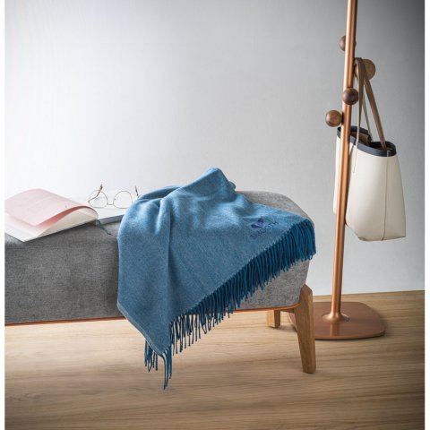 SMOOTH. Couverture 100% acrylique avec ruban pour carte de personnalisation (270 g/m&sup2;)