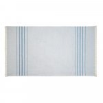 CAPLAN. Многофункционална кърпа (260 g/m&sup2;), изработена от лек и устойчив памук (90%) и рециклиран памук (10%) - Син