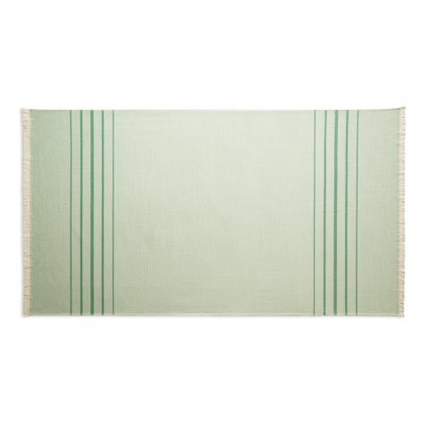 CAPLAN. Многофункционална кърпа (260 g/m&sup2;), изработена от лек и устойчив памук (90%) и рециклиран памук (10%) - зелен