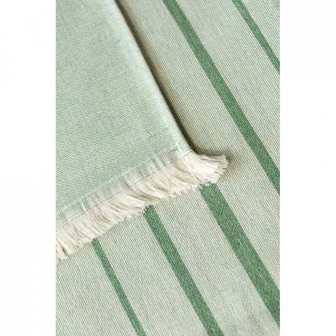 CAPLAN. Многофункционална кърпа (260 g/m&sup2;), изработена от лек и устойчив памук (90%) и рециклиран памук (10%) - зелен