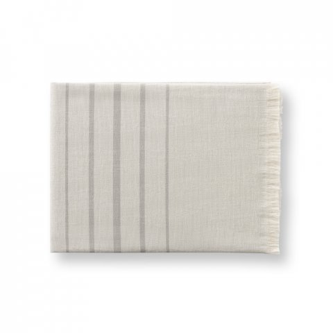 CAPLAN. Многофункционална кърпа (260 g/m&sup2;), изработена от лек и устойчив памук (90%) и рециклиран памук (10%) - Светло сив