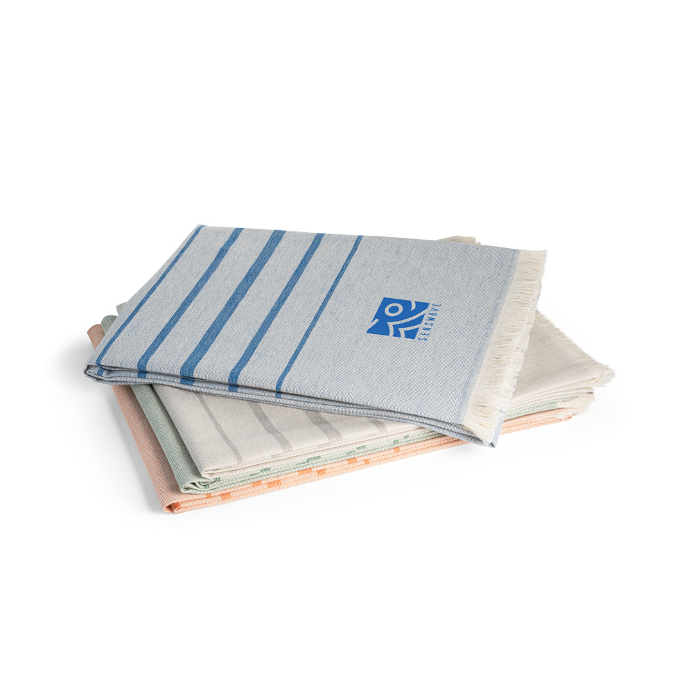 CAPLAN. Asciugamano multifunzione (260 g/m²) in cotone (90%) e cotone riciclato (10%)