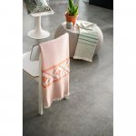 MALEK. Prosop multifuncțional și de baie (350g/m&sup2;) din bumbac ușor și rezistent (85%) și bumbac reciclat (15%)