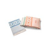 MALEK. Prosop multifuncțional și de baie (350g/m&sup2;) din bumbac ușor și rezistent (85%) și bumbac reciclat (15%)