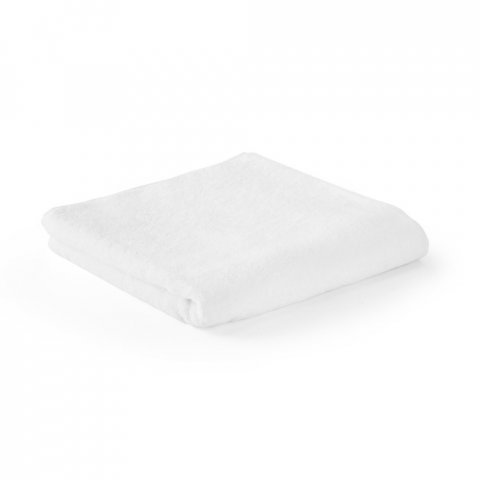 BARDEM L. Хавлиена кърпа за баня (500 g/m&sup2;) от памук (82%) и рециклиран памук (18%) - бял