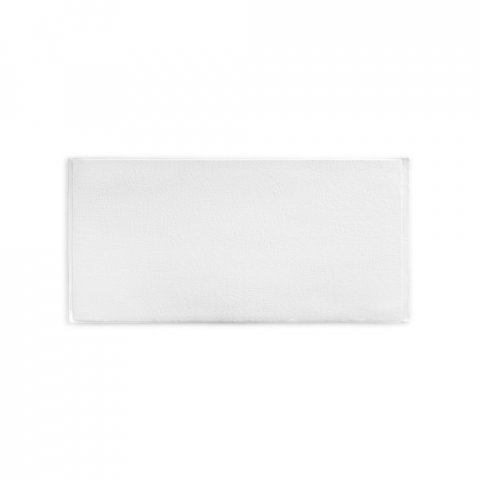 BARDEM M. Toalla facial (500 g/m&sup2;) en algod&oacute;n (82%) y algod&oacute;n reciclado (18%) - Blanco