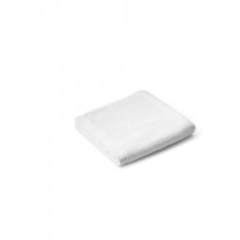 BARDEM S. Prosop de m&acirc;nă (350 g/m&sup2;) din bumbac (82%) și bumbac reciclat (18%) - Alb