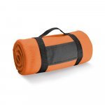 THORPE. Fleecedecke (180 g/m&sup2;) mit abnehmbarem Griff - Orange