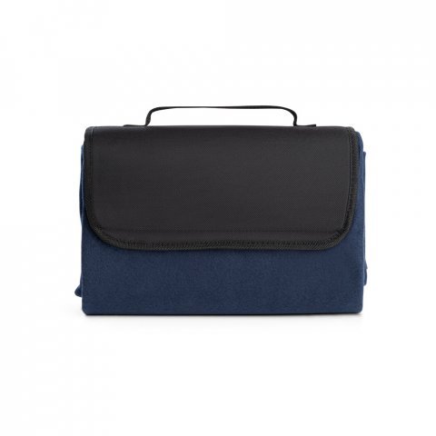 RILEY. EPE-gef&uuml;tterte Picknick-Decke (180 g/m&sup2;) - Blau