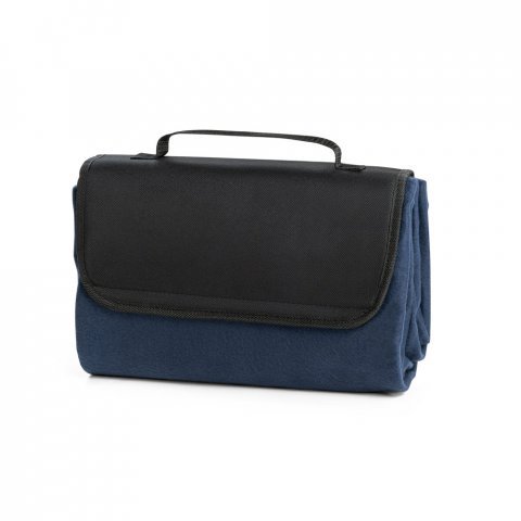 RILEY. EPE-gef&uuml;tterte Picknick-Decke (180 g/m&sup2;) - Blau