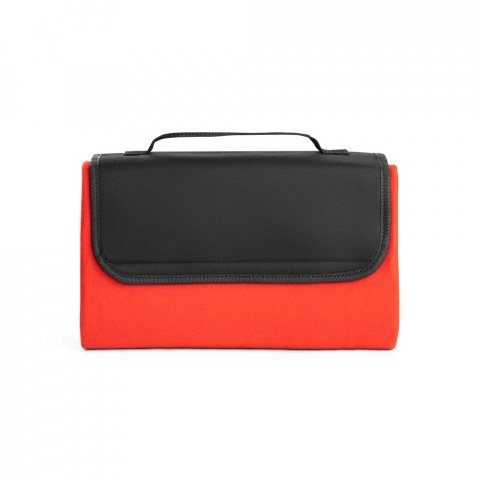 RILEY. EPE-gef&uuml;tterte Picknick-Decke (180 g/m&sup2;) - Rot