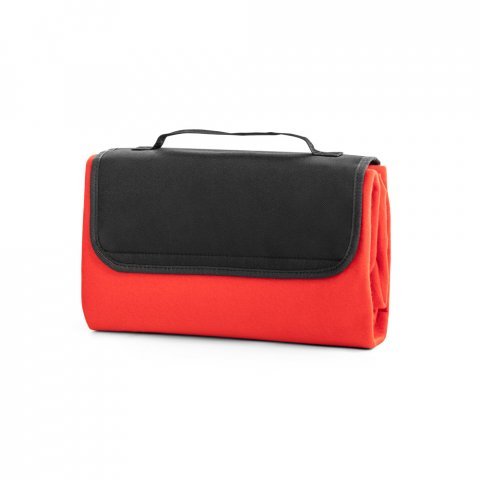 RILEY. EPE-gef&uuml;tterte Picknick-Decke (180 g/m&sup2;) - Rot