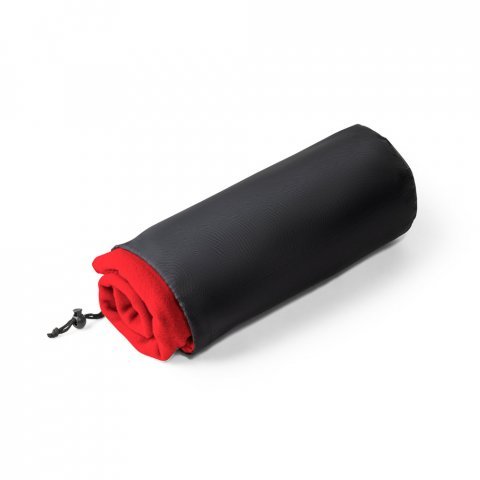 GALLIOT. Polar fleece (180 g/m&sup2;) i genvundet polyester (100% rPET) - R&oslash;d 