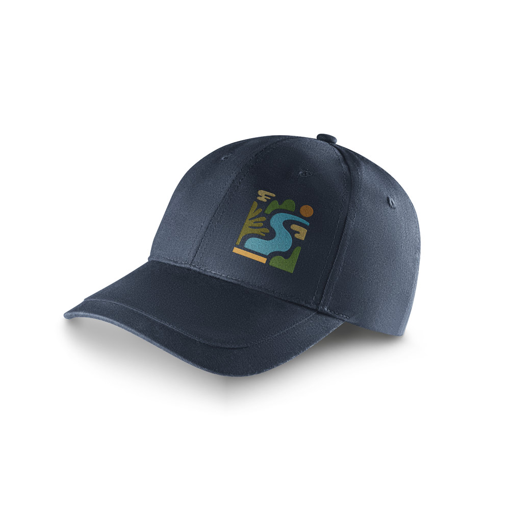 RYAN. Cappellino in cotone spazzolato (65% riciclato)