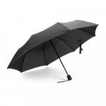 SKYLAR. 2-in-1 umbrella with recycled polyester shopping bag included - Black