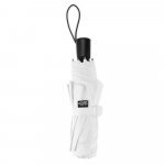 SKYLAR. 2-in-1 umbrella with recycled polyester shopping bag included - White