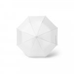 SKYLAR. 2-in-1 umbrella with recycled polyester shopping bag included - White