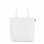 SKYLAR. 2-in-1 umbrella with recycled polyester shopping bag included - White