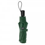 SKYLAR. 2-in-1 umbrella with recycled polyester shopping bag included - Dark green